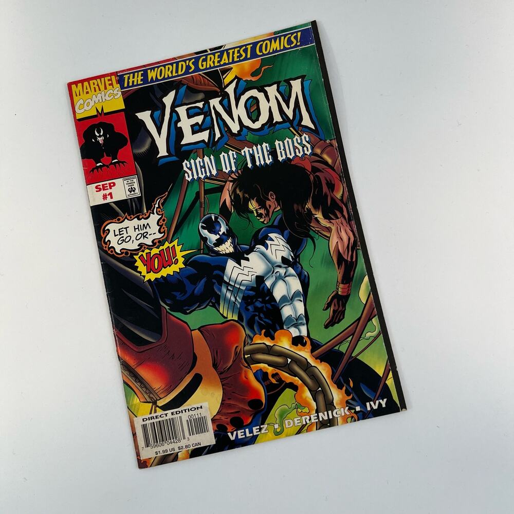 Marvel Comics Venom: Sign Of The Boss #1 (1997)
